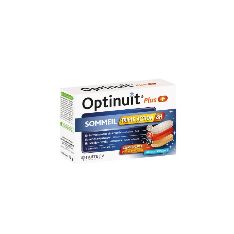 Optinuit Plus Sommeil Triple Action 8h