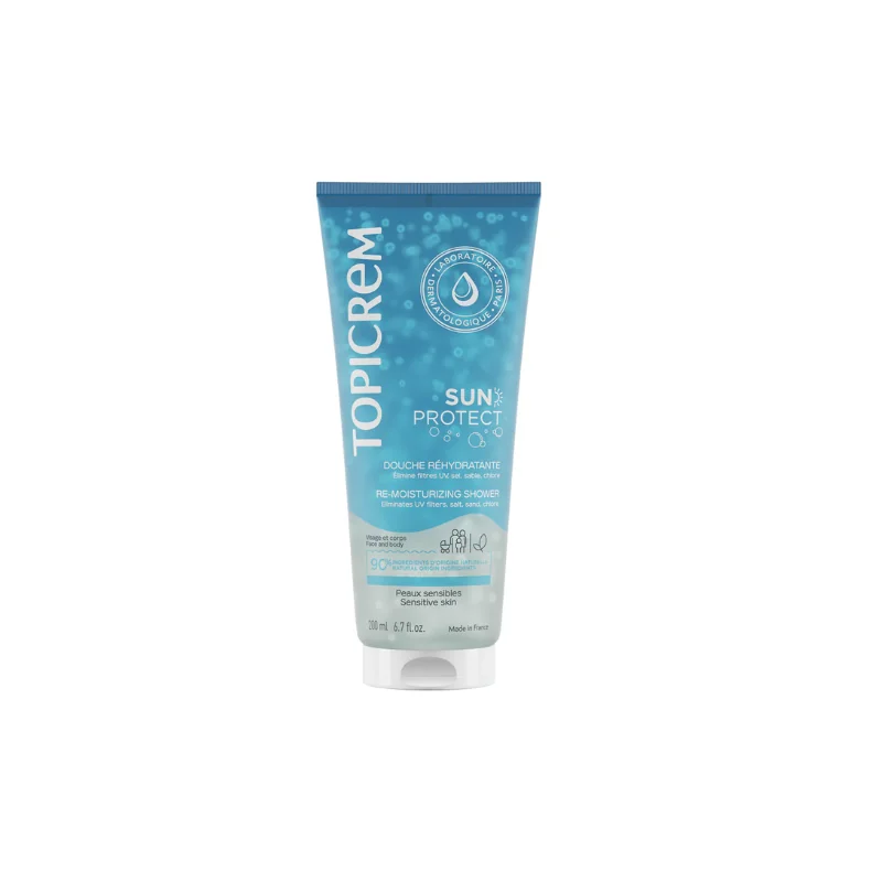 Topicrem sun protect douche réhydratante 200ml