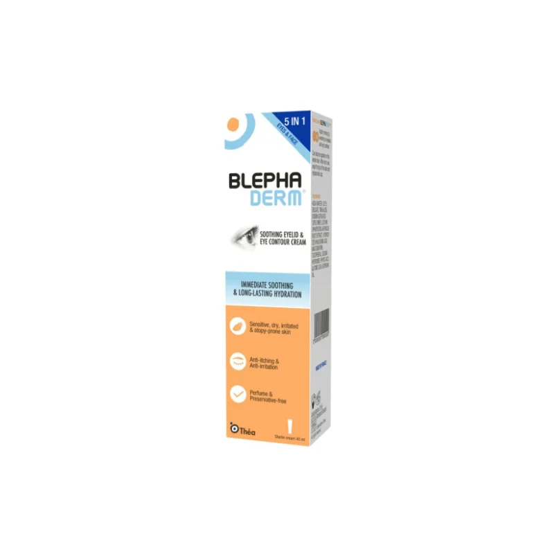 Théa Blephaderm Contour de l'Oeil et Paupières Crème 40ml