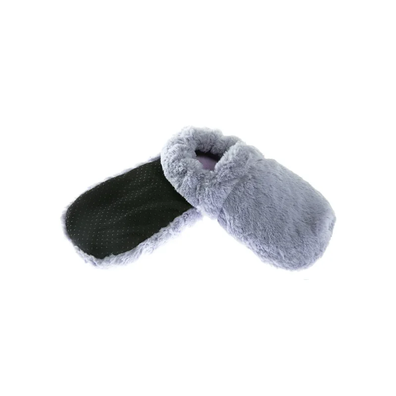 Pelucho Chaussons chauffants Lavande couleur aléatoire