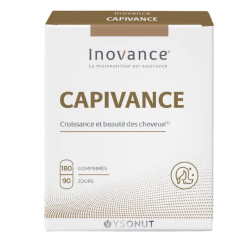Inovance Capivance Nutrition Cheveux et Ongles 180 comprimés