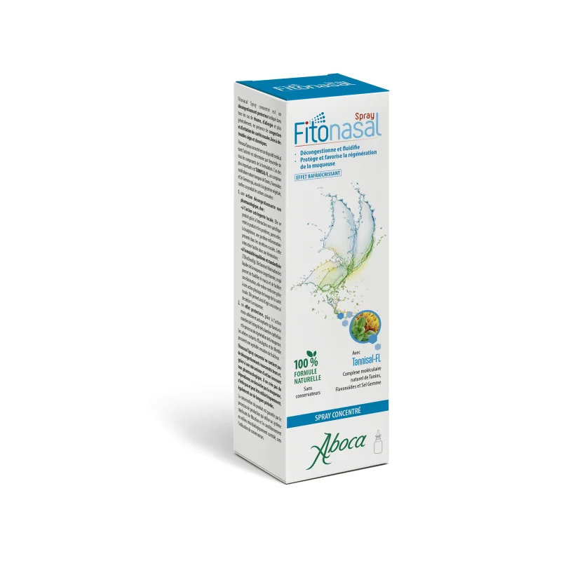 ABOCA FITONASAL Spray Concentré 30ml - Décongestionnant et Fluidifiant Nasal