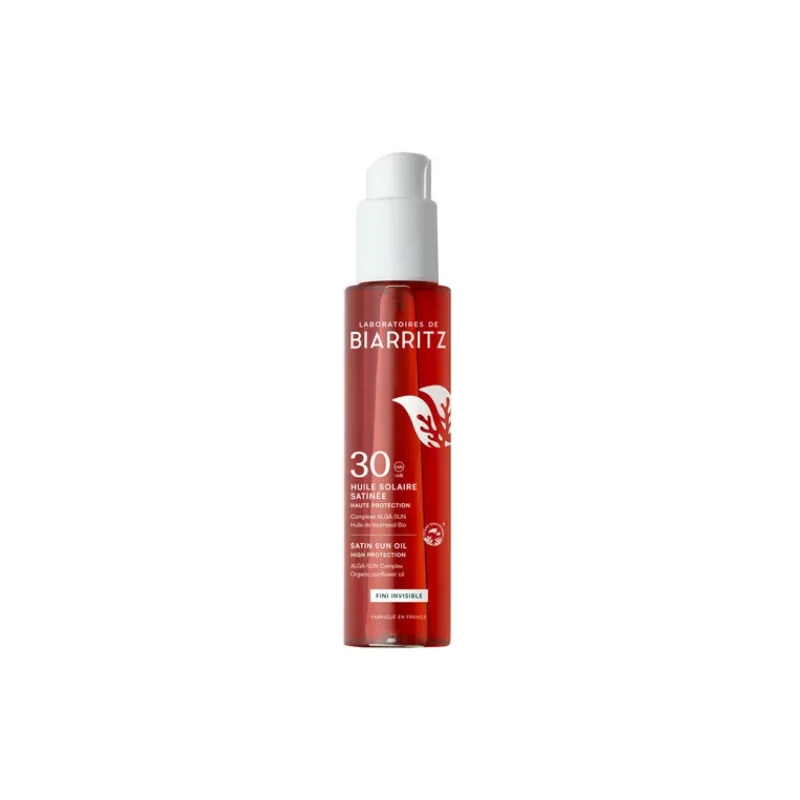 Laboratoires de Biarritz Huile Solaire Satinée