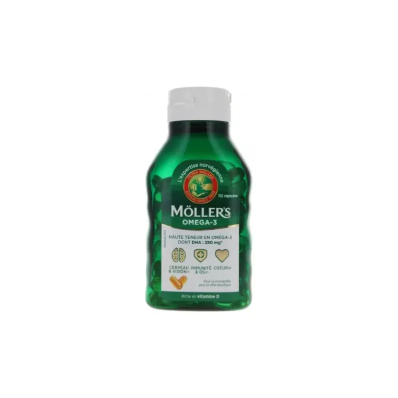 Möller's Omega-3 112 Capsules