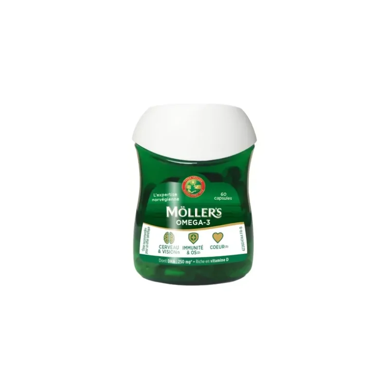Möller's Omega-3 Double 60 Capsules