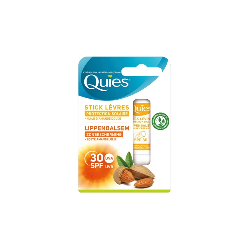 Quies Stick Lèvres Protection Solaire SPF30 4,5 g