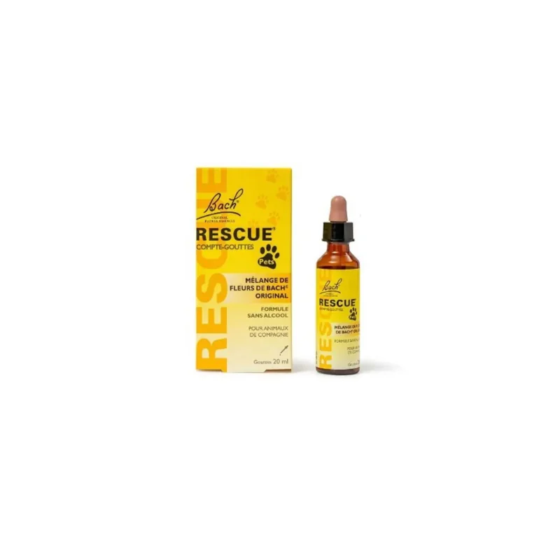 Rescue Pets Concentre de Sérénité Pour Animaux 20ml