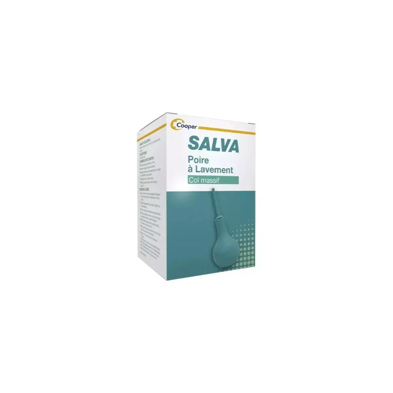 Cooper Salva Poire à lavement rectal col massif - 320ml