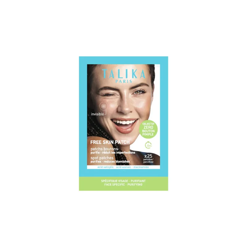 Talika Patchs Boutons Invisibles Purifie et Réduit les Imperfections 25 patches