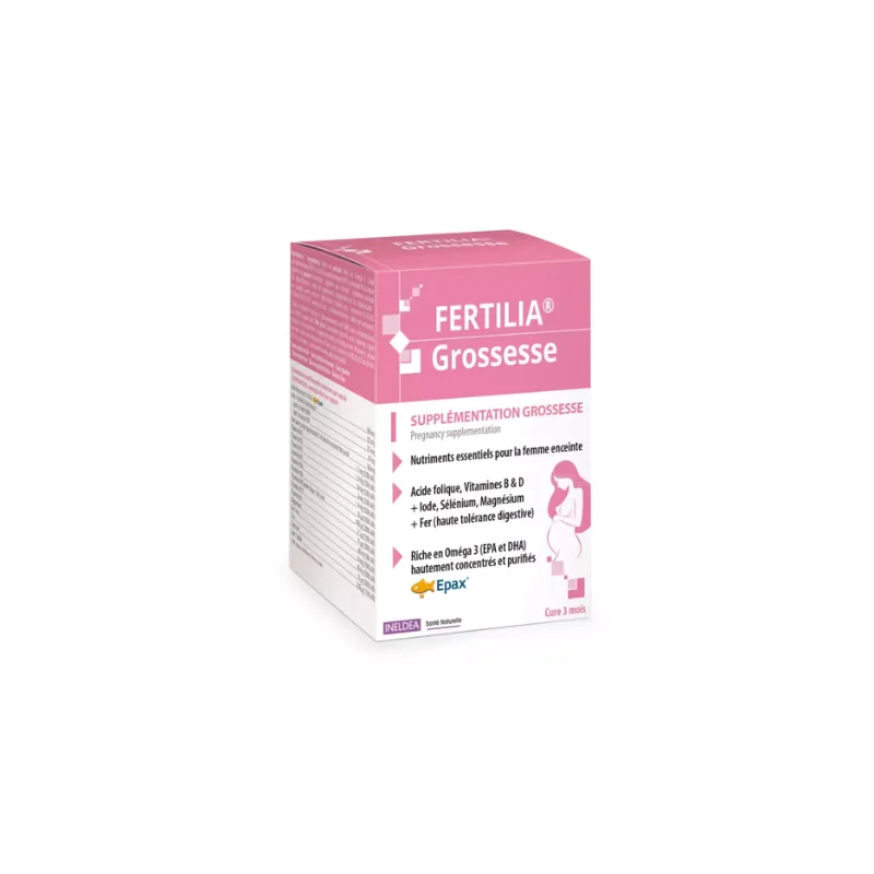Ineldea Fertilia grossesse - 90 capsules