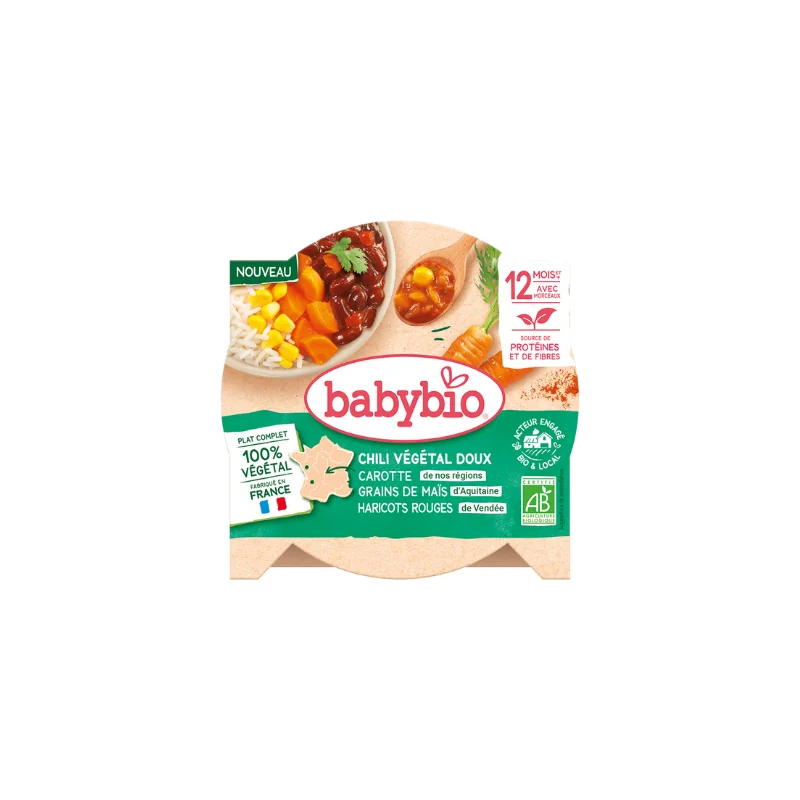Baby Bio Chili vegetale doux 2x200g