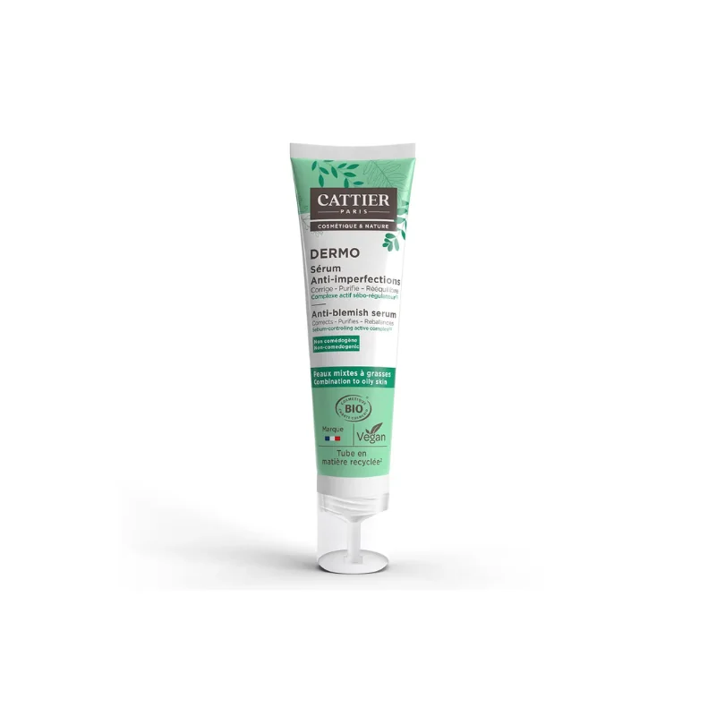 Cattier Dermo Sérum Anti-imperfections Peaux mixtes à grasses 30ml