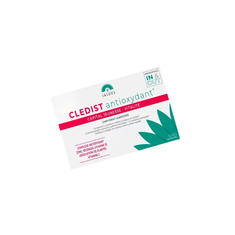 Jaldes Cledist antioxydant - 60 comprimés