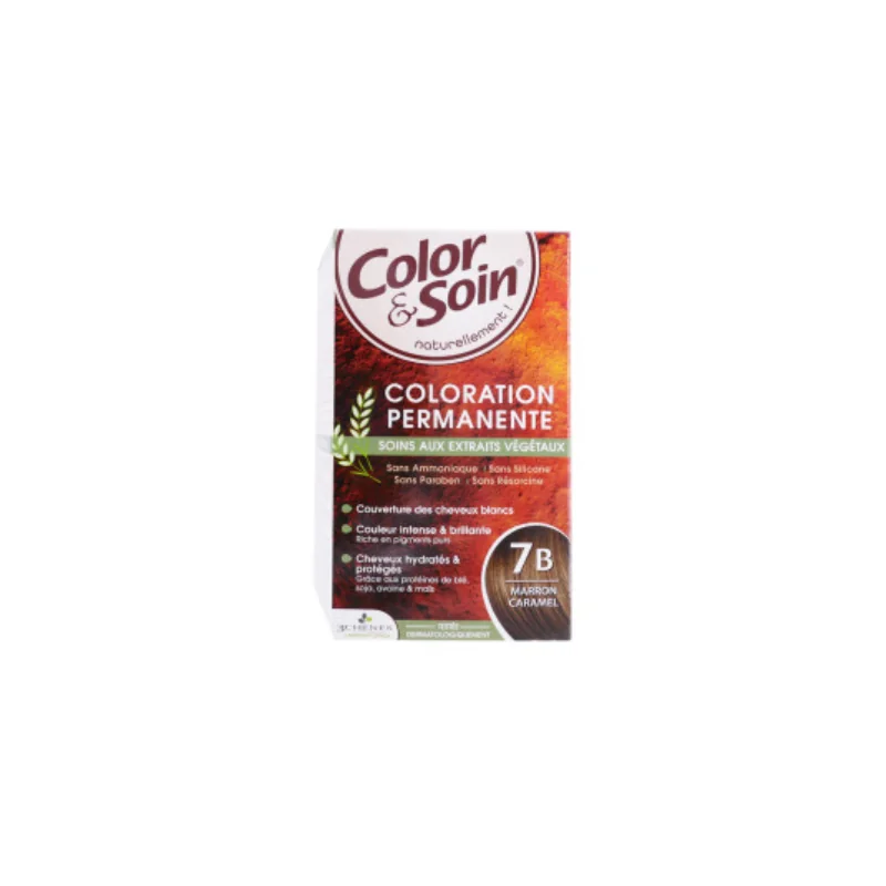 Les 3 Chênes Color & Soin marron caramel 7B