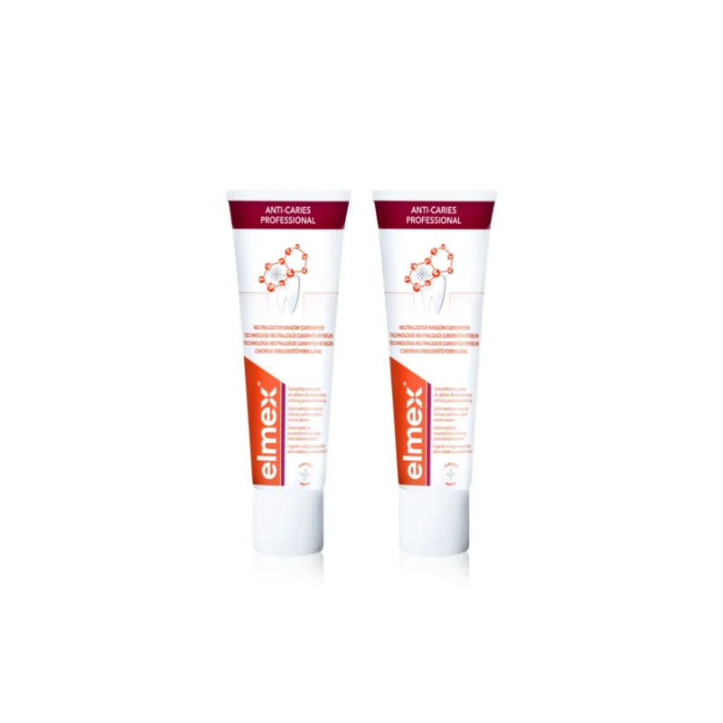 Elmex ANTI-CARIES Professional Dentifrice, lot 2x100ml