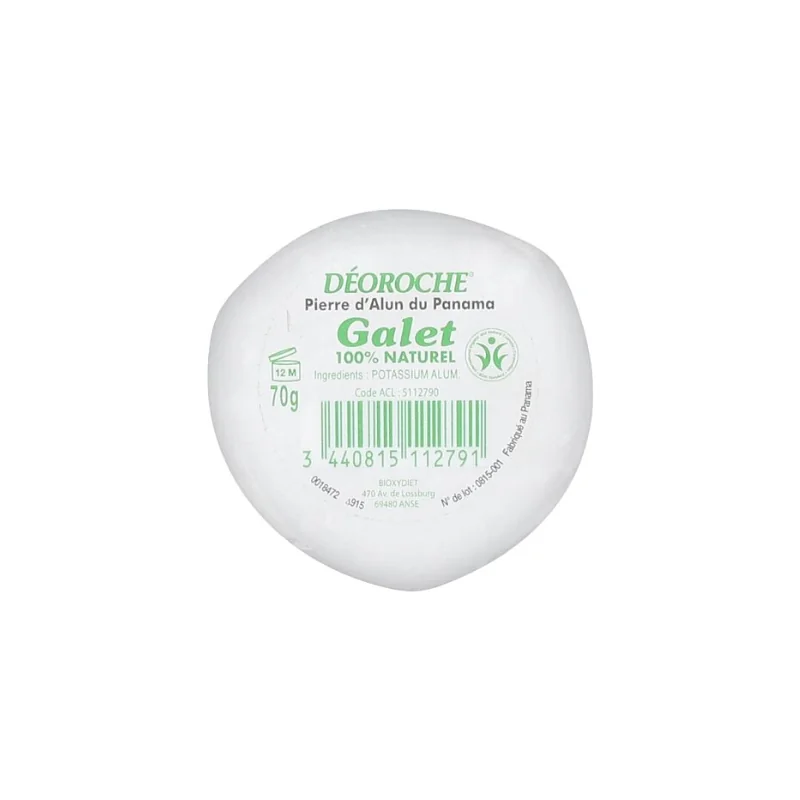 Déoroche pierre d'alun du panama 70g