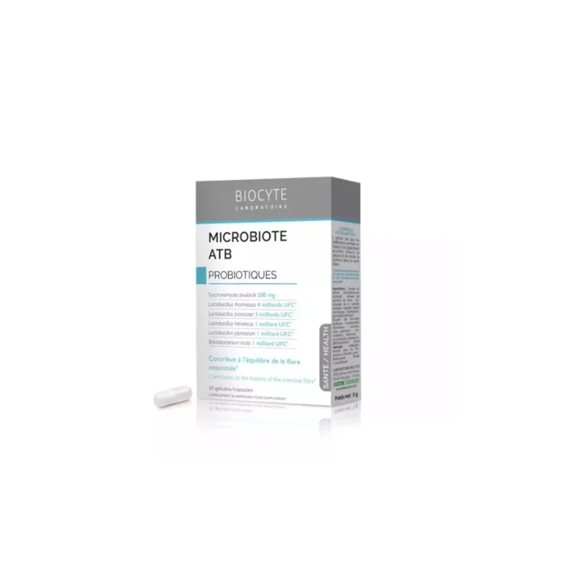 Biocyte Microbiote ATB - 10 gélules