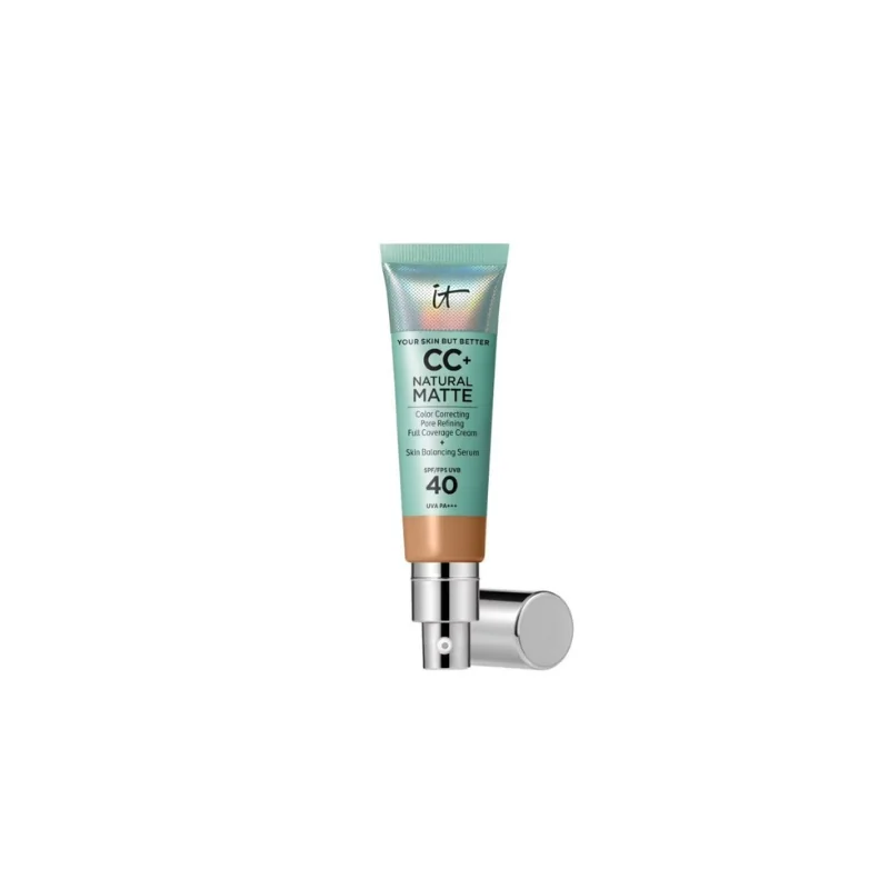 IT Cosmetics CC Natural Matte SPF40 Teinte Tan 32ml