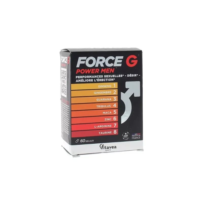 Nutrisanté Force G Power Men - 60 gélules