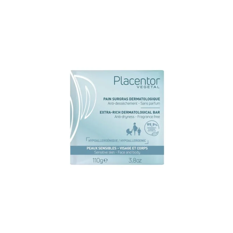 Pain Surgras Dermatologique – Visage et Corps – Peaux Sensibles, 110g