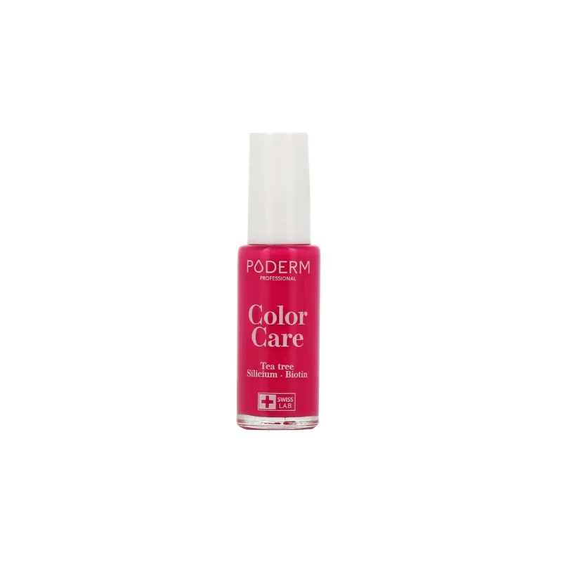 Poderm Color Care Vernis à ongles Teinte Framboise - 8ml