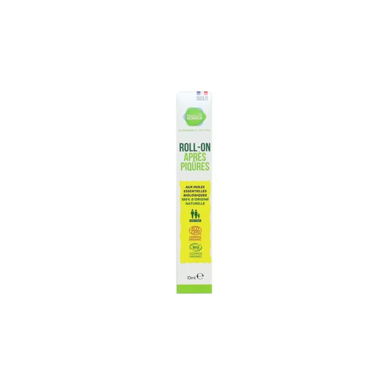 Pharmascience Roll-on après-piqures huiles essentielles biologiques 10ml