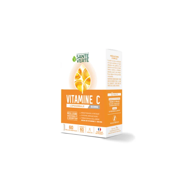 Sante Verte Sante Verte Vitamine C liposomale 60 gélules