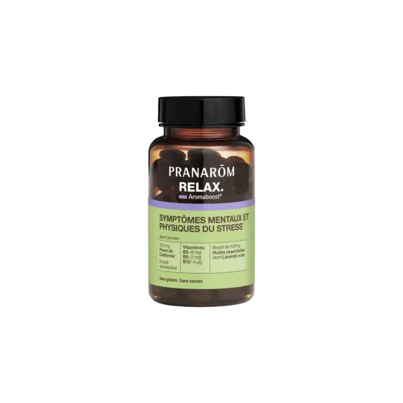 Pranarôm Aromaboost Relax - Détente 60 Capsules