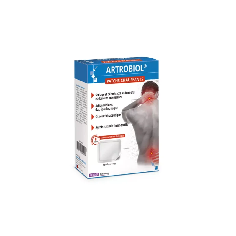Ineldea Artrobiol patchs chauffants - 8 patchs