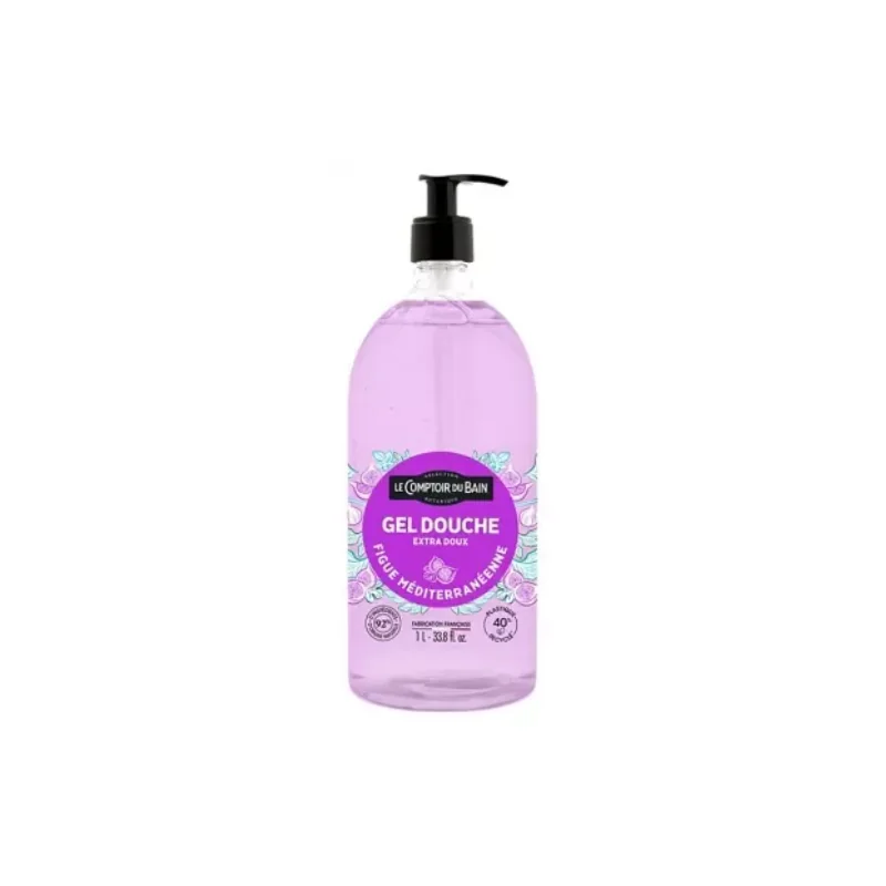 Le Comptoir du Bain Gel Douche Figue Méditerranéenne 1 L