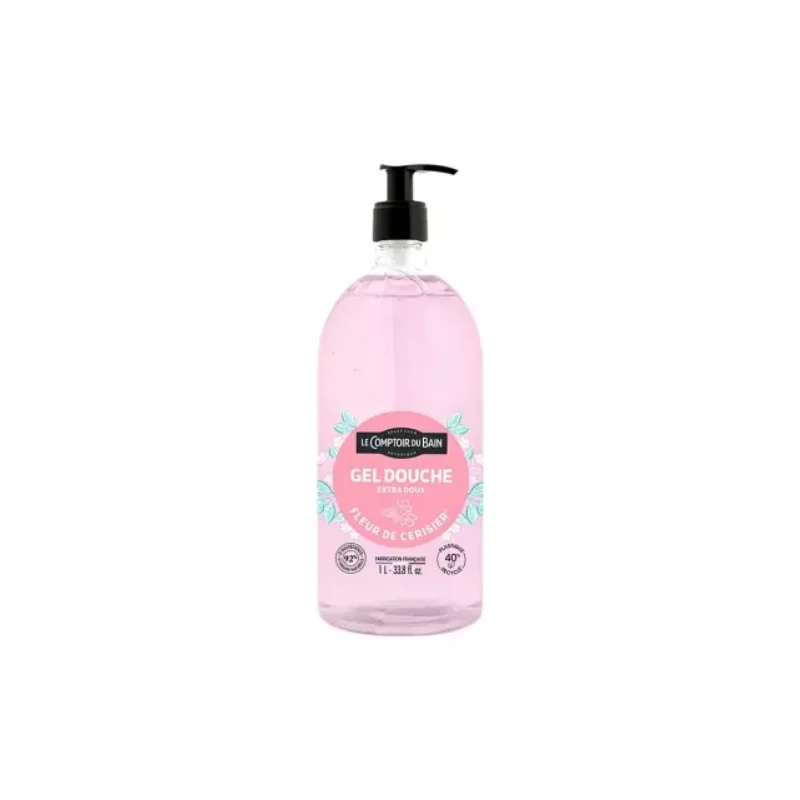 Le Comptoir du Bain Gel Douche Fleur de Cerisier 1 L