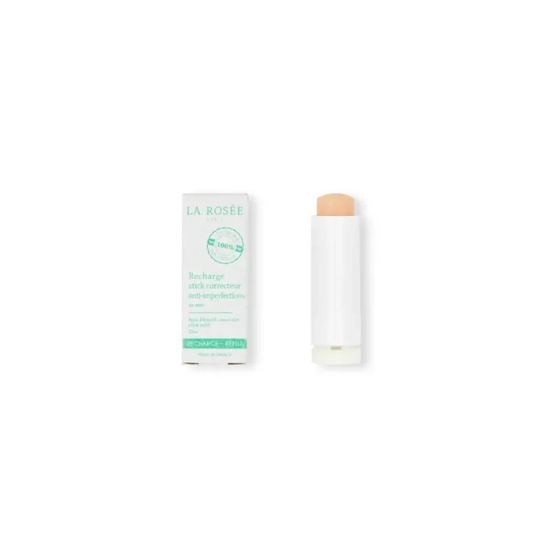 La Rosée Recharge Stick Correcteur Teinté Anti-Imperfections au Zinc
