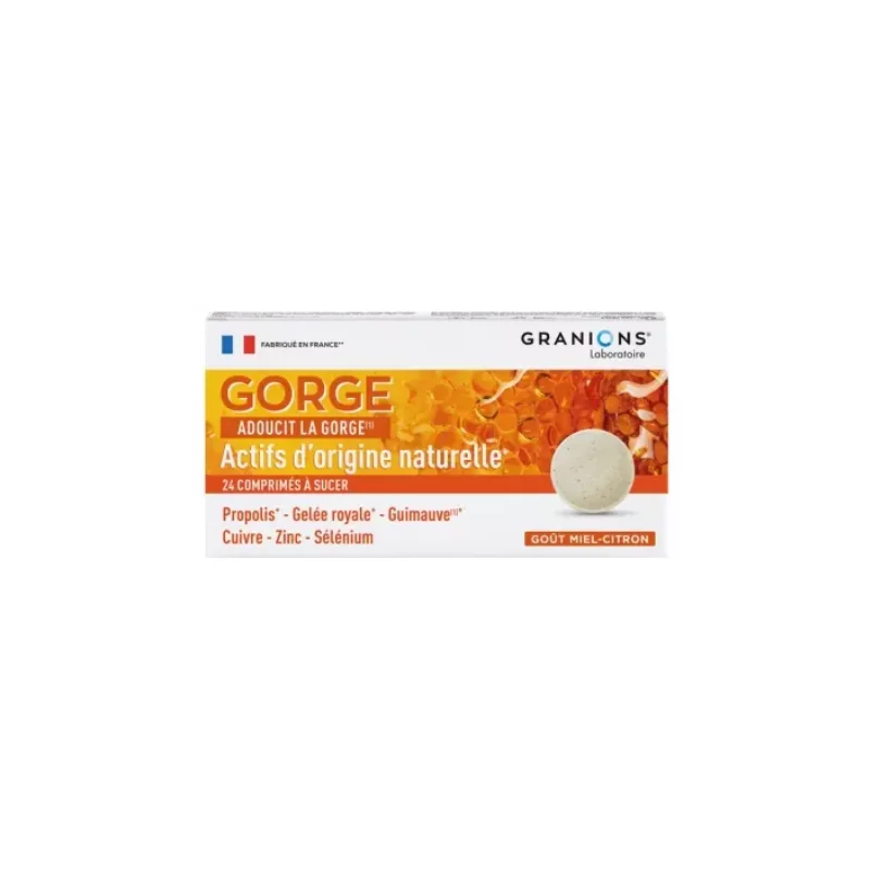 Granions Comprimés à Sucer Gorge 24 Comprimés