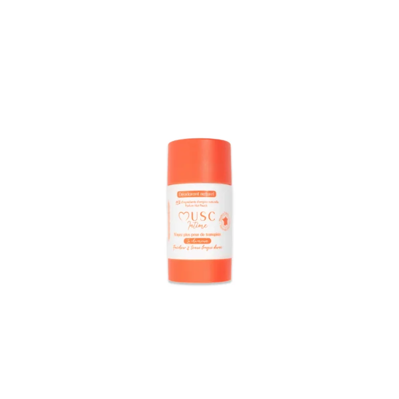 Musc Intime Déodorant Naturel Hot Peach - 50g