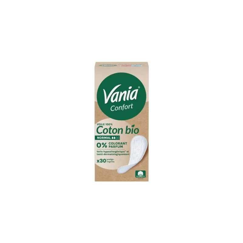 Vania Confort Coton Bio Normal 30 Protège-Lingeries