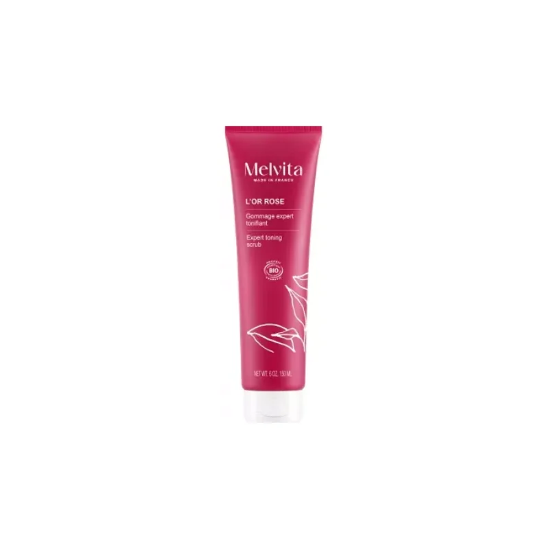 Melvita L'Or Rose Gommage Expert Tonifiant Bio 150 ml