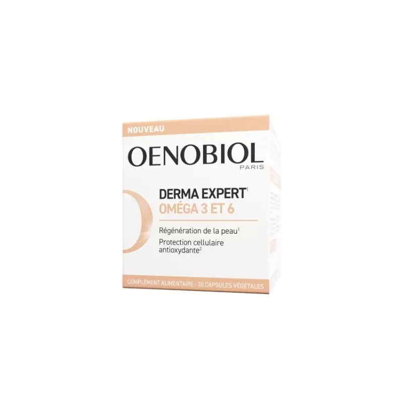 Oenobiol Derma Expert Oméga 3 et 6 30 Capsules