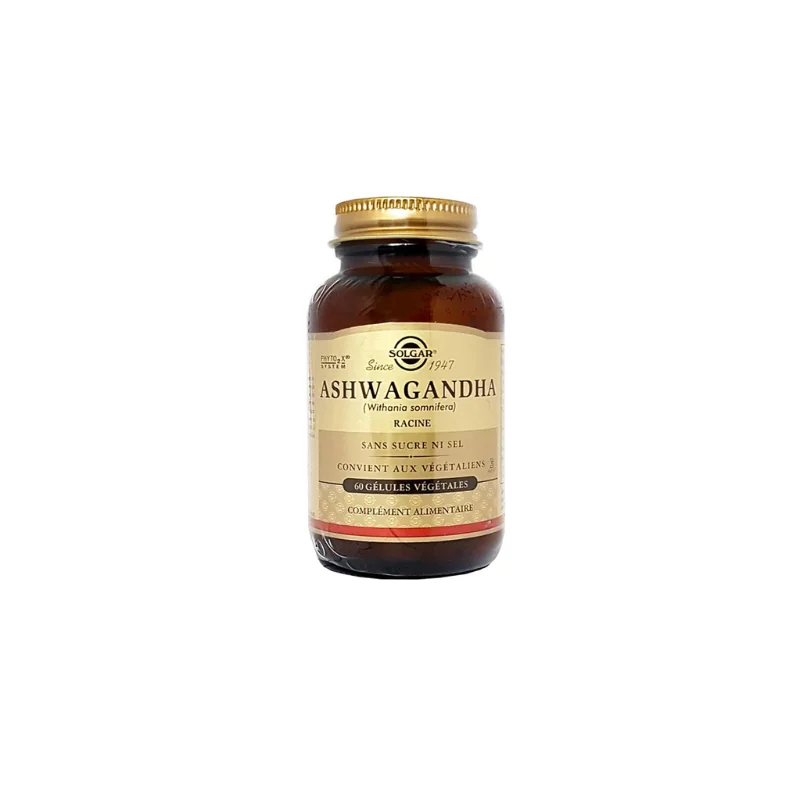 SOLGAR ASHWAGANDHA 60 GELULES