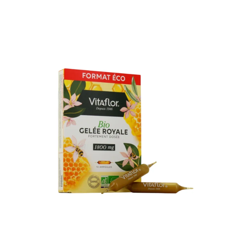 Vitaflor Gelée Royale Bio 4000mg 10 ampoules