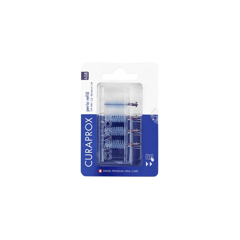 CURAPROX Recharges brossettes interdentaires taille 408, 4 pcs.