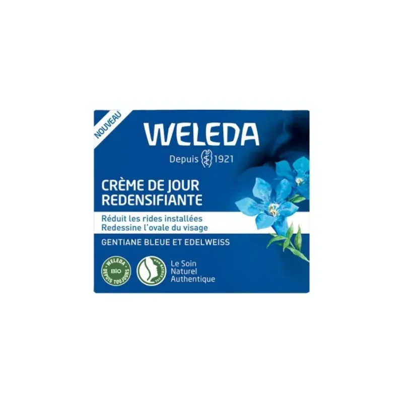 Weleda Crème de Jour Redensifiante Gentiane Bleue et Edelweiss 40 ml