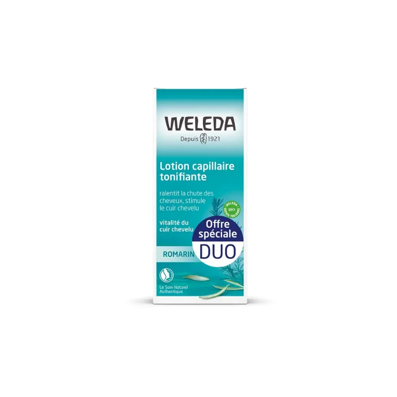 Weleda duo lotion capillaire 2x100ml