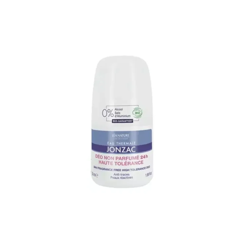 Eau de Jonzac Déo Non Parfumé 24H Haute Tolérance Bio 50 ml