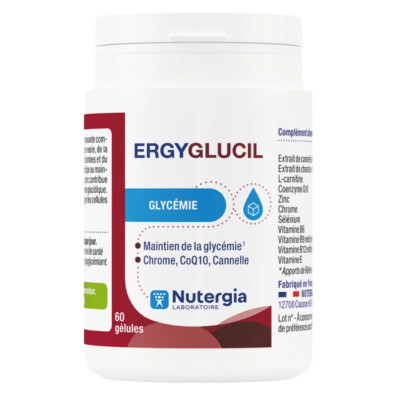 Nutergia Ergyglucil - 60 gélules
