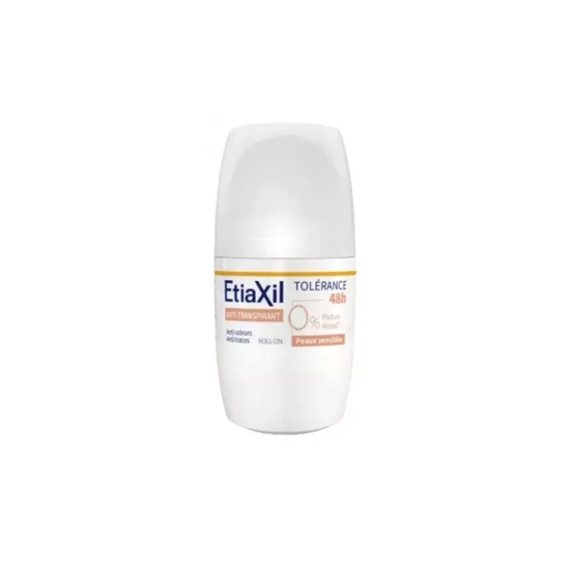 Etiaxil Anti-Transpirant Tolérance 48H Peaux Sensibles Roll-On 50 ml