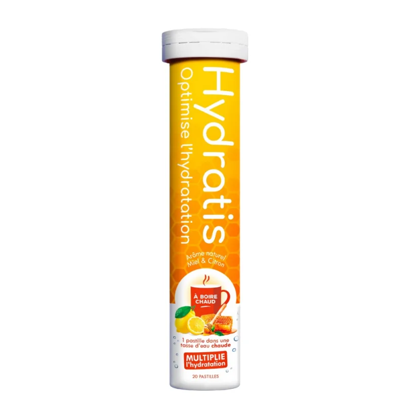 Hydratis Citron Miel 20 pastilles effervescentes