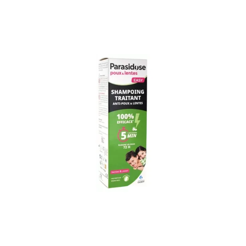 Parasidose Poux-Lentes Shampoing 2en1 100 ml + 1 Peigne