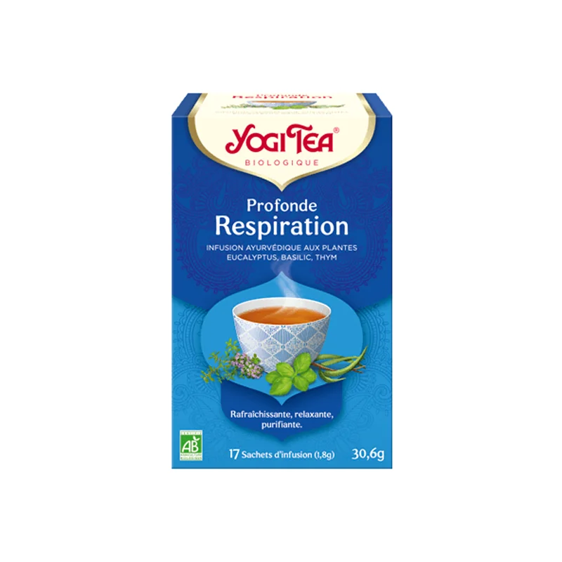 Yogi Tea profonde respiration 17 sachets d'infusion