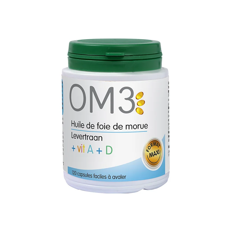 Super diet om3 huile de foie de morue vit A + D