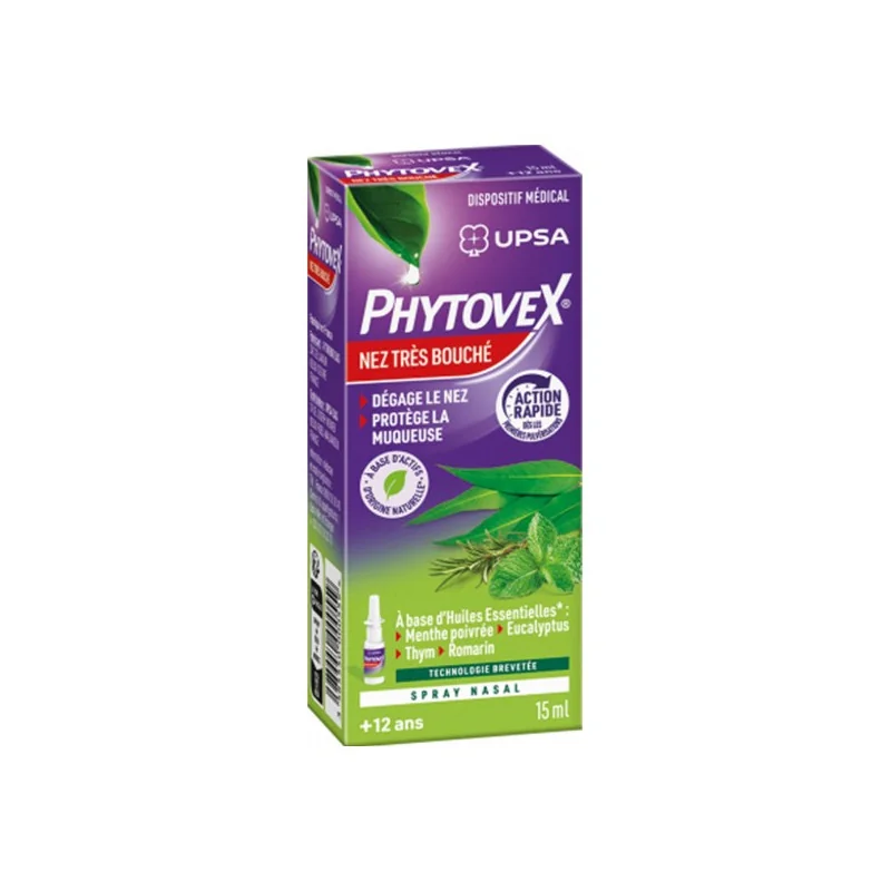 UPSA Phytovex nez très bouché spray 15ml